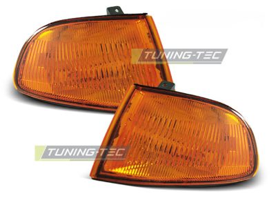 Honda Civic 09.91-08.95 2D/3D Amber - Fari Anteriori a LED, Omologati TUV