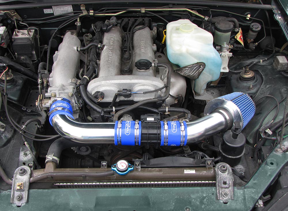 Filtro Aria Sportivo Aspirazione Diretta Kit Tenzo-R Blu per Mazda MX5 NB NBFL