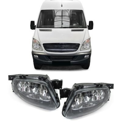 Fendinebbia Vetro Trasparente per Mercedes E W211 02-06 Sprinter 906 06-13