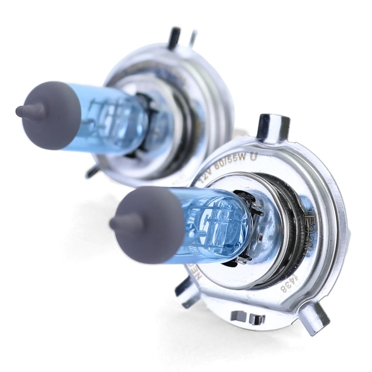 NEOLUX Osram H4 Blu Light 60/55W 12V Lampadine Alogene Xenon Look 2 Pezzi