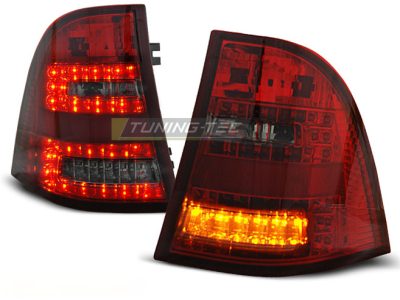 LED Fanali Posteriori Rosso Fumé per Mercedes W163 ML (03.98-05) Fanali