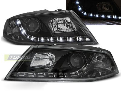 Fari Daylight Nero per Škoda Octavia 2 (03.04-08) Fanali Anteriori