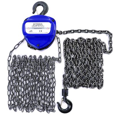 RAMROXX Verricello Professionale 1000 Kg – 4 M di Altezza – Blu – Robusta