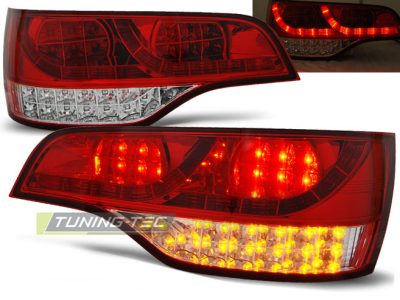 LED Fanali Posteriori Rosso Bianco per Audi Q7 (2006-2009) - Fanali Posteriori