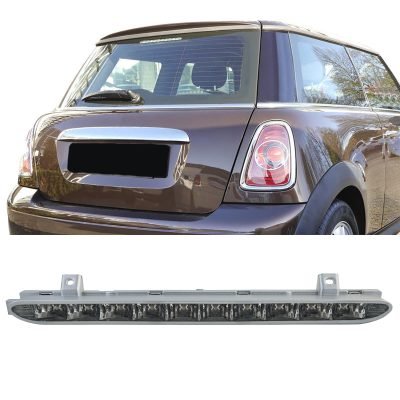 Dritte Luce Freno LED Chiara Cromata per Mini R56 One Cooper R60 Countryman