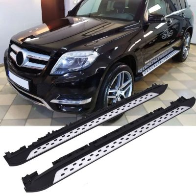 Pedane Laterali in Alluminio per Mercedes-Benz GLK X204 2008-2015