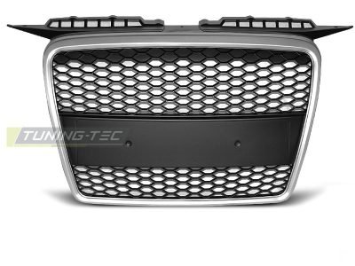 Griglia Sport Argento per Audi A3 (06.05-03.08) - Griglia D'aerazione Sportiva
