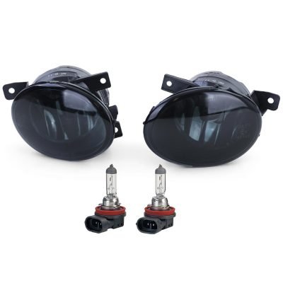 Fendinebbia Set Nero per Volkswagen T5 Bus Transporter Multivan 2009-2015