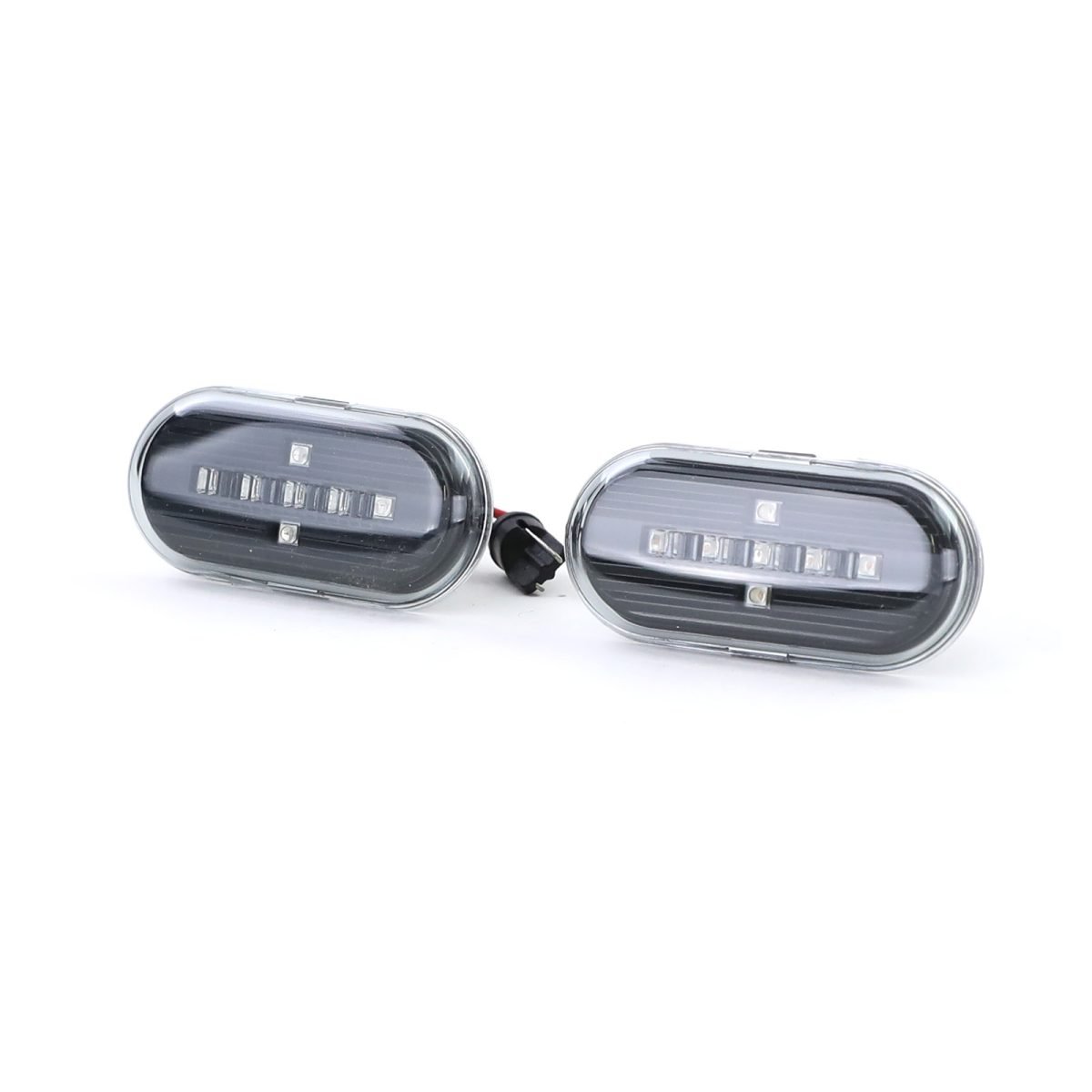 Frecce LED Vetro Trasparente Nero per Smart Fortwo 453 Coupe Cabrio Dal 2014