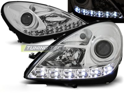 Fari Daylight Cromato per Mercedes-Benz R171 SLK (2004-2011)