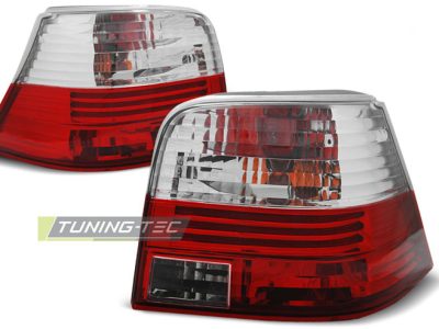 Fanali Posteriori Rosso Bianco per Volkswagen GOLF 4 (09.97-09.03) Fanali