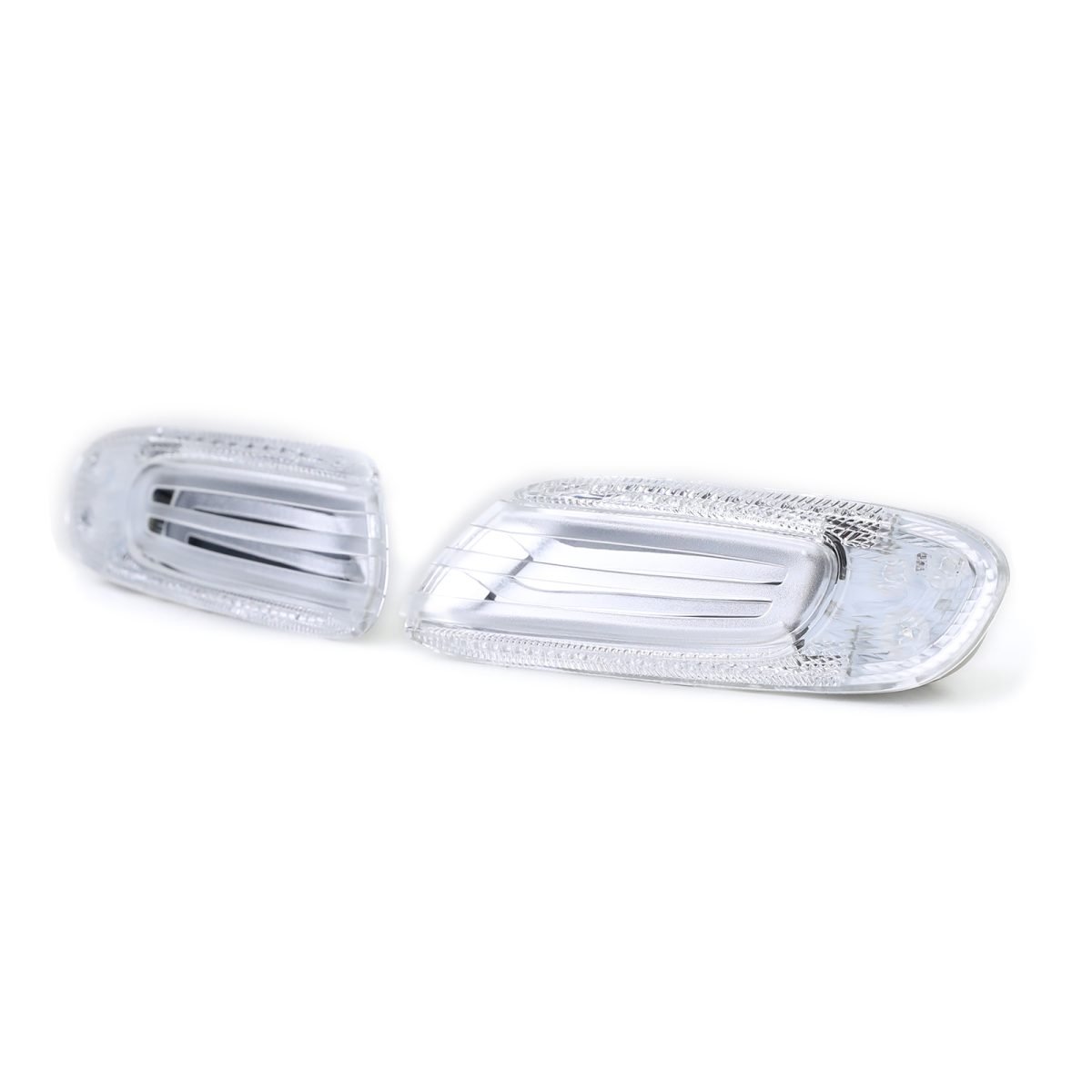Frecce LED Trasparenti con Finitura Cromata per Mini One Cooper S F55 F56 F57