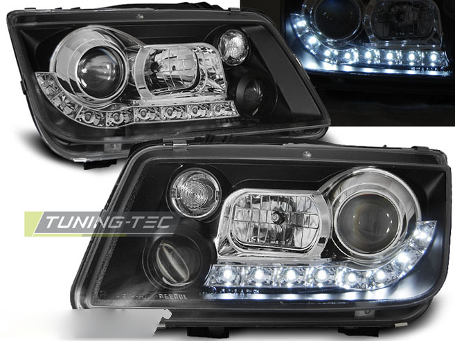 Fari Daylight Nero per Volkswagen Bora (09.98-05.05) - Fanali Anteriori