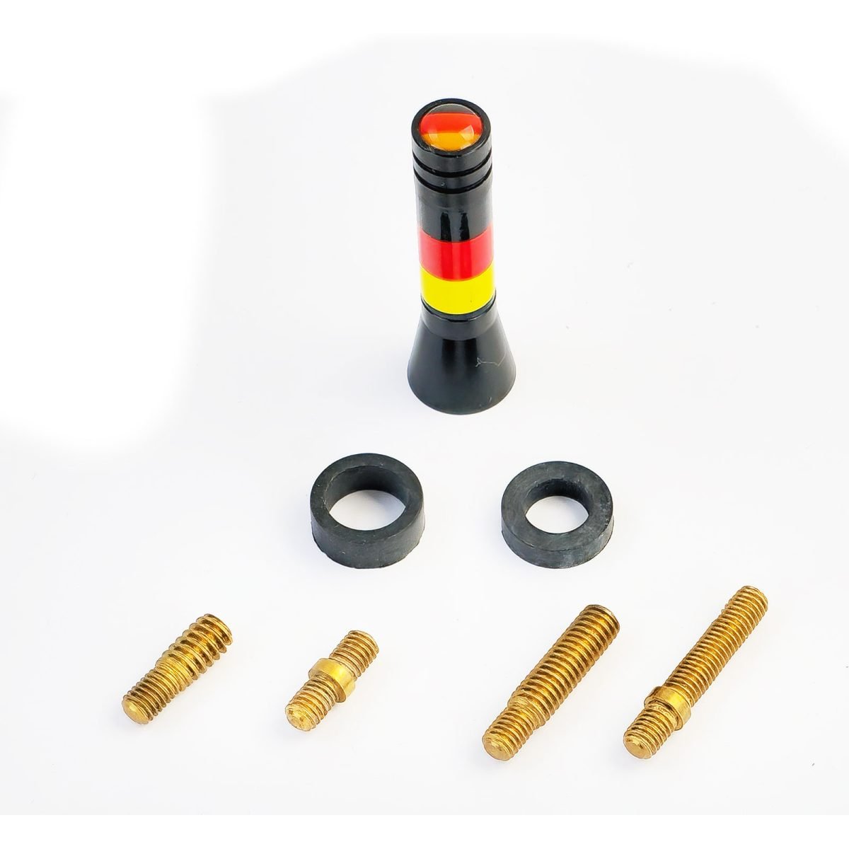 5cm Auto Kurzstabantenne Deutschland Flagge per VW Golf 3 4 5 Polo 6N2 Bora