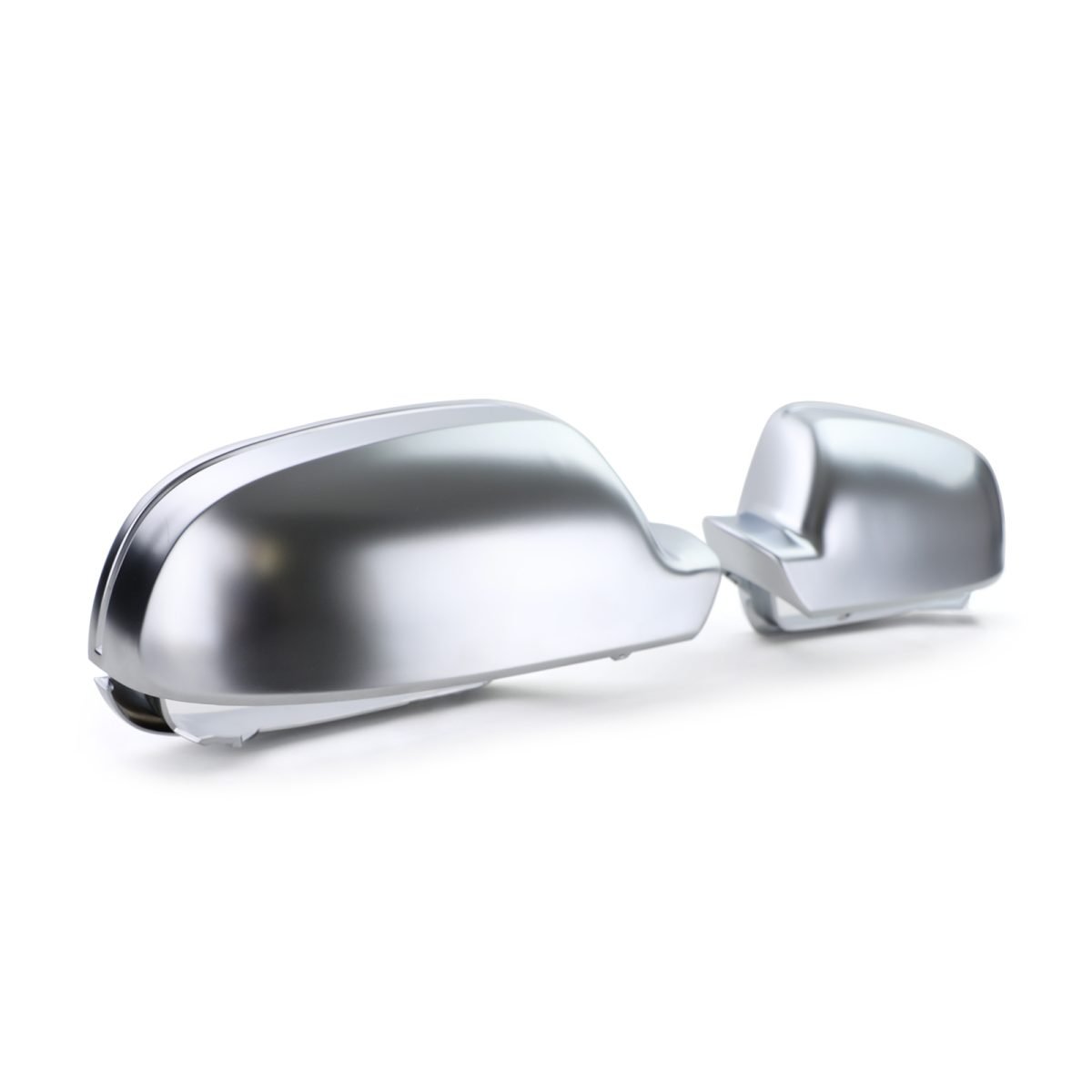 Copertura Specchietti Argento Opaco per Audi A3 8P A4 8K B8 A5 8T (2009-2015)