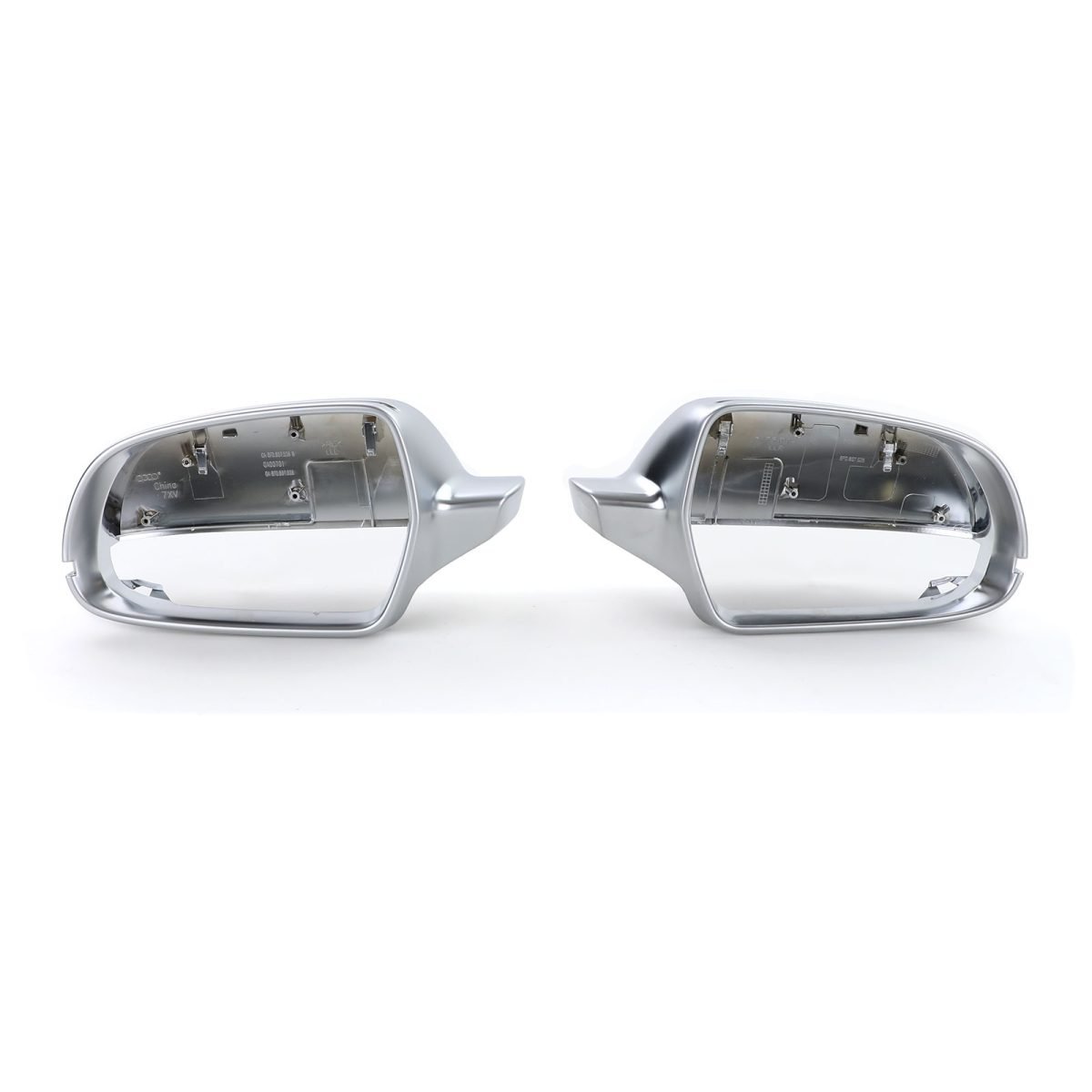 Copertura Specchietti Argento Opaco per Audi A3 8P A4 8K B8 A5 8T (2009-2015)