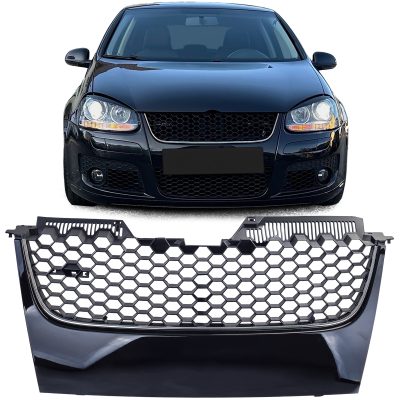 Griglia Sportiva Senza Emblema con Listello Cromato per Volkswagen Golf 5
