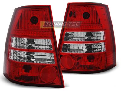 Fanali Posteriori Rosso Bianco per Volkswagen Golf 4 (Touring) 99-06 Fanali