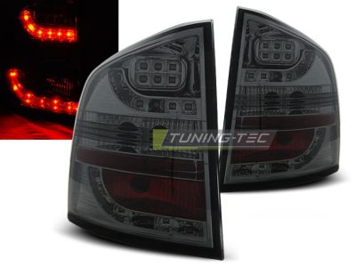 LED Fanali Posteriori Fumé per Škoda Octavia II Touring (04-12)