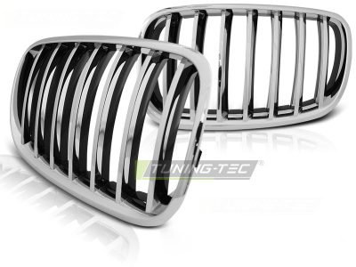 Griglia Cromato per BMW X5 E70 X6 E71 (2008 e Seguenti) - Sportiva