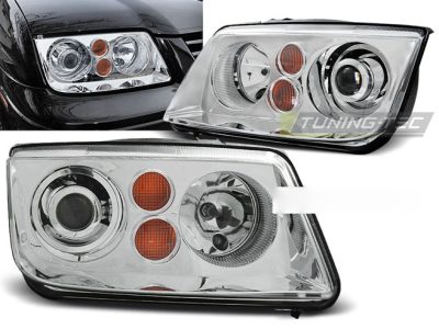 Fari Cromato per Volkswagen Bora (1998-2005) - Fanali Anteriori