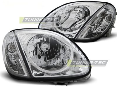 Fari Cromato per Mercedes-Benz R170 SLK (1996-2004) Fari Anteriori
