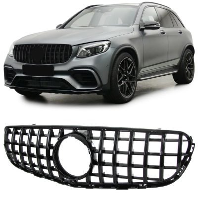 Griglia Sportiva Nera Lucida per Mercedes GLC X253 Coupé 2015-2019