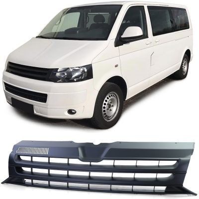 Griglia Sportiva Senza Emblema Nera Opaca per Volkswagen Bus T5.2 (2009-2015)