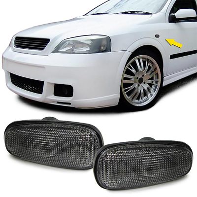 Frecce Laterali Nere per Opel Astra G 98-05 Zafira A 99-05
