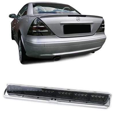 3. Dritte LED Luce Freno Vetro Trasparente Nero Fumé per Mercedes SLK R170 CLK