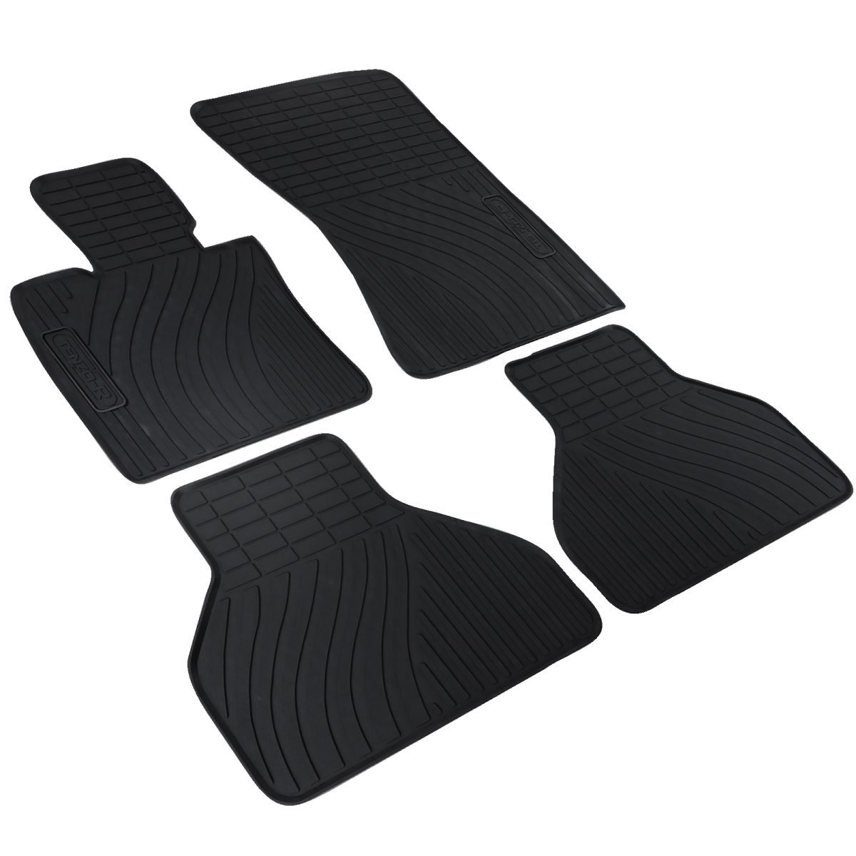 Set Tappetini in Gomma Neri Premium per BMW X5 E70 X6 E71