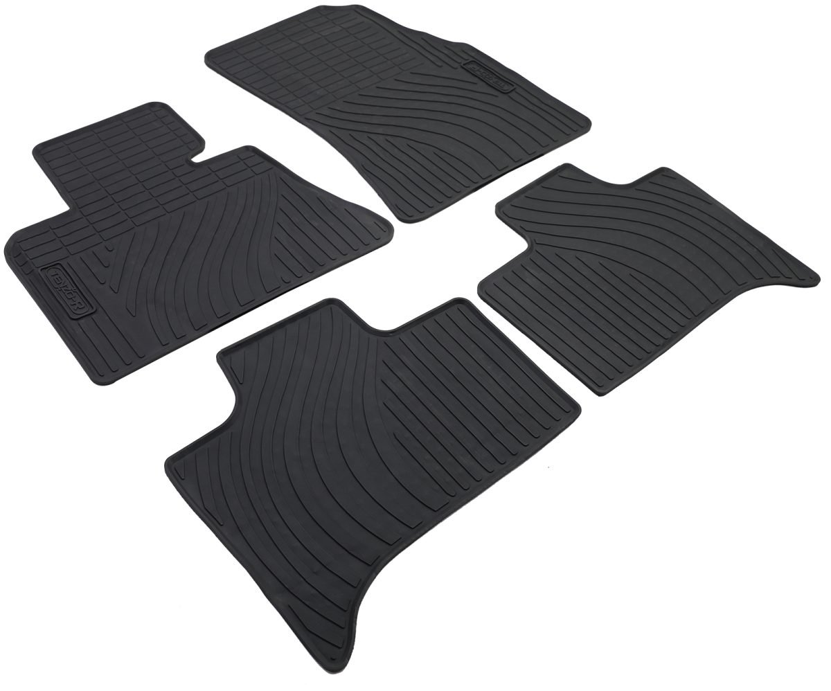 Set Tappetini in Gomma Neri Premium per BMW X5 E53 2000-2006