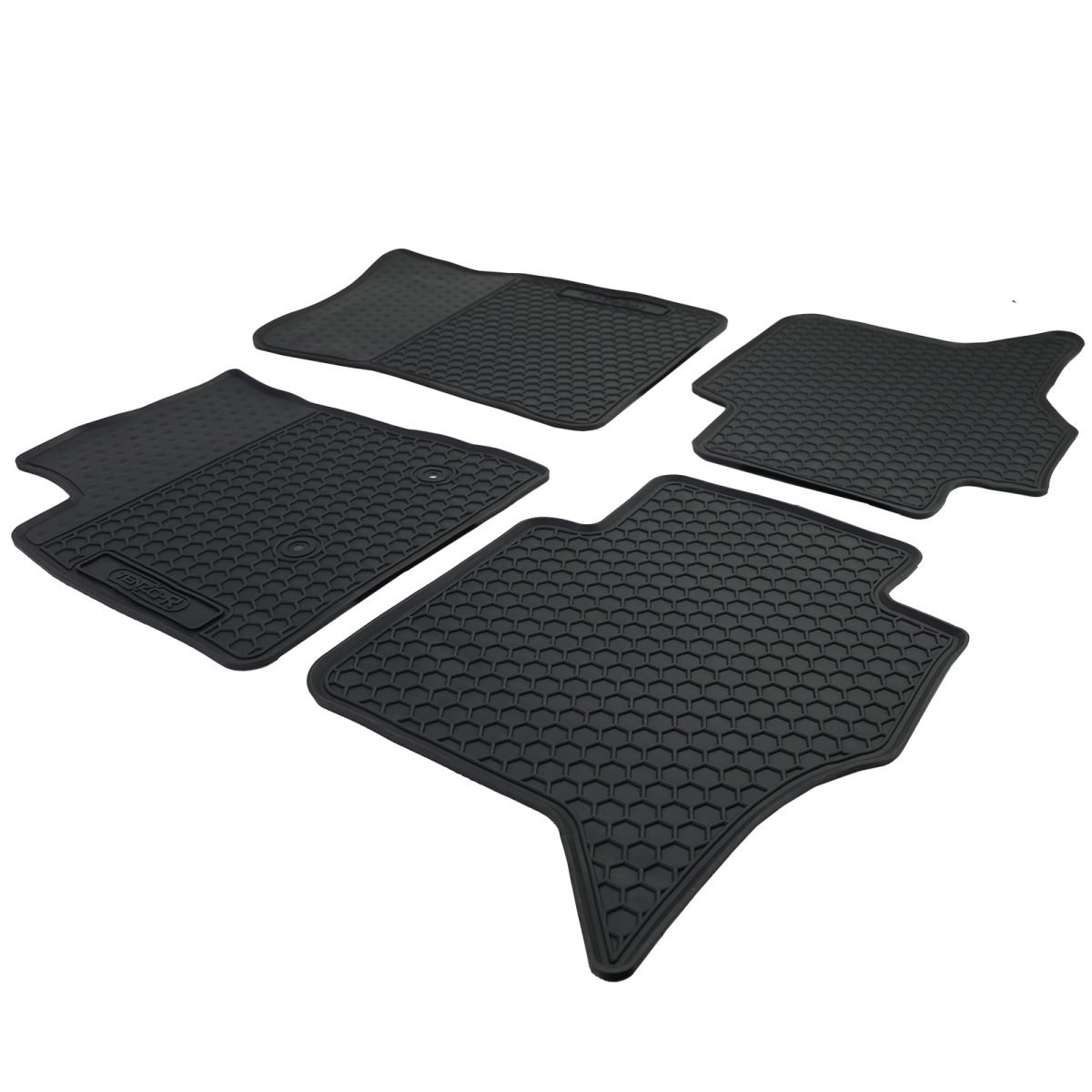 Tappetini Gomma Neri Premium Set per Mitsubishi Pajero 4 (2007-2022)