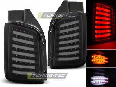 LED Fanali Posteriori Fumé Nero per Volkswagen T5 (04.03-09 / 10-15) Fanali
