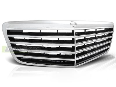 Griglia Cromato per Mercedes W211 Classe E (03.06-09) - Griglia Sportiva