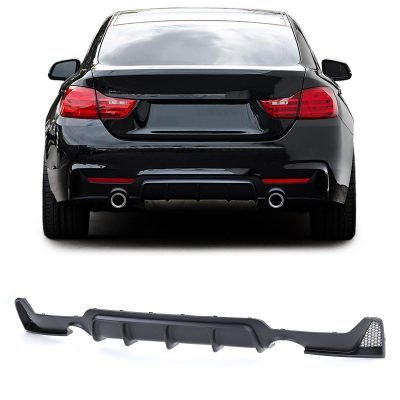 Diffusore Posteriore Performance Nero Opaco per BMW Serie 4 F32 F33 F36 435i