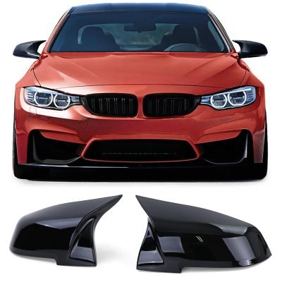 Copertura Specchietti Sportivi Neri Lucidi per BMW F20 F22 F30 F31 F32 F33 F34