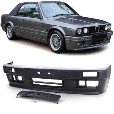 Paraurti Anteriore Sport Look Tipo 2 per BMW Serie 3 E30 1985-1994, ABS