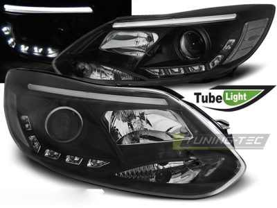 Ford Focus MK3 11-10.14 Tube Fari Neri per Illuminazione Anteriore
