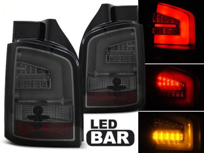 LED Bar Fanali Posteriori Fumé per Volkswagen T5 (04.10-15) Fanali Posteriori