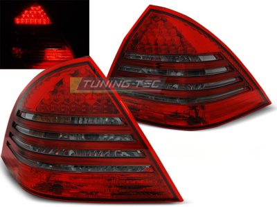 LED Fanali Posteriori Rosso Fumé per Mercedes C-Klasa W203 Berlina 00-04
