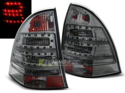 LED Fanali Posteriori Fumé per Mercedes Classe C W203 Touring (2000-2007)