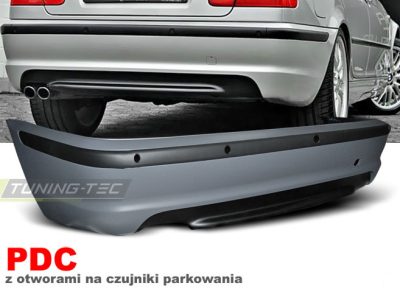 Posteriore Paraurti Sport PDC per BMW E46 Berlina (05.98-03.05) con PDC