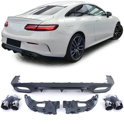 Diffusore Posteriore per Mercedes E Coupe C238 AMG Line 2017-2023