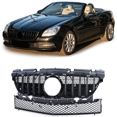 Griglia Sportiva Nera Lucida per Mercedes SLK R172 (2011-2015)