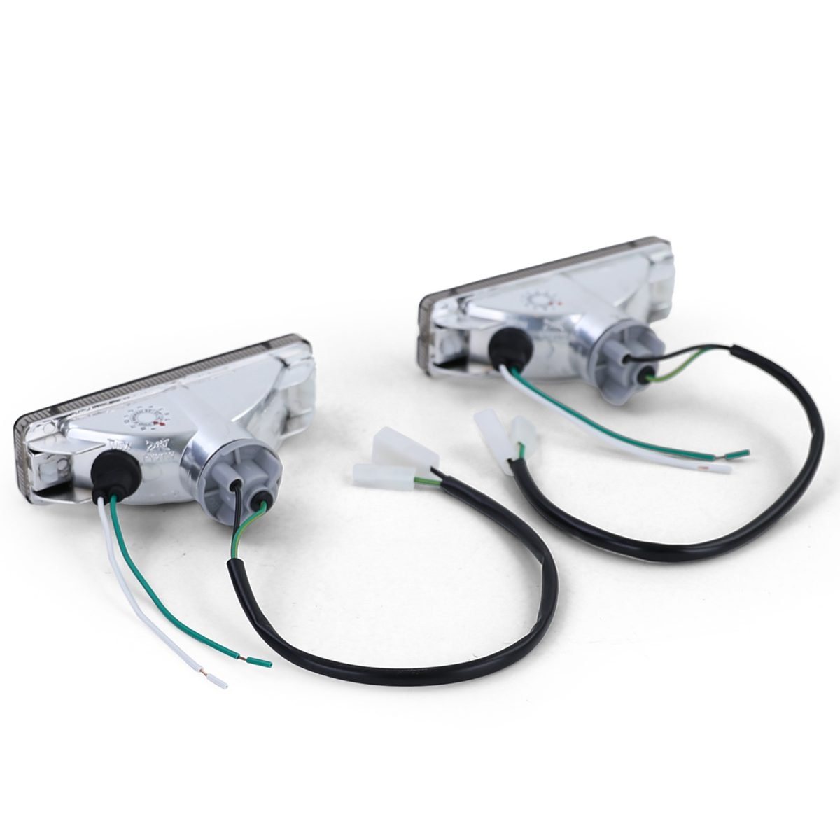 Frecce con Standlight Nero Fumé per VW Golf 1 2 Jetta 1 2 Polo 86c