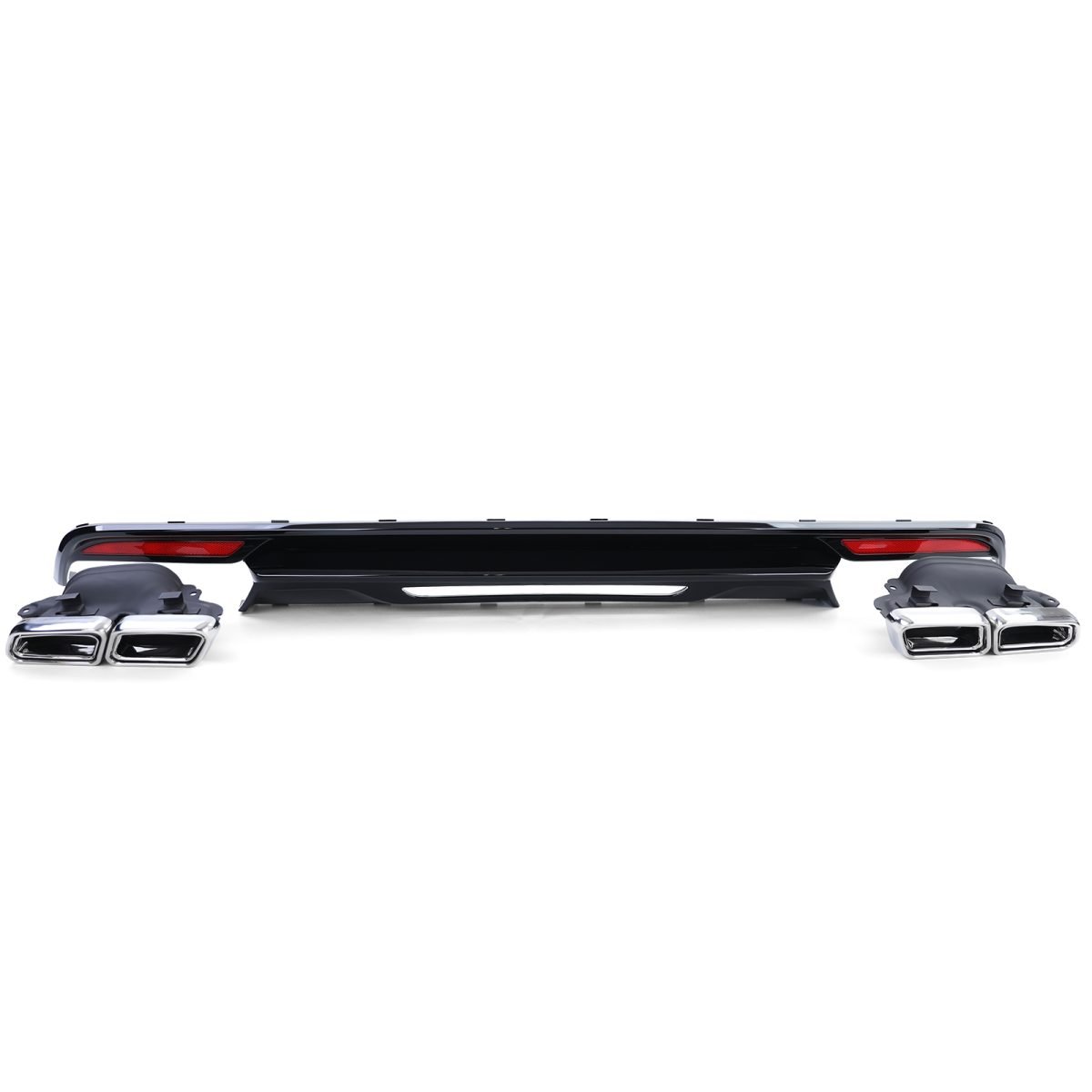 Diffusore Posteriore per Mercedes Classe S W222 2013-2017 Nero Lucido