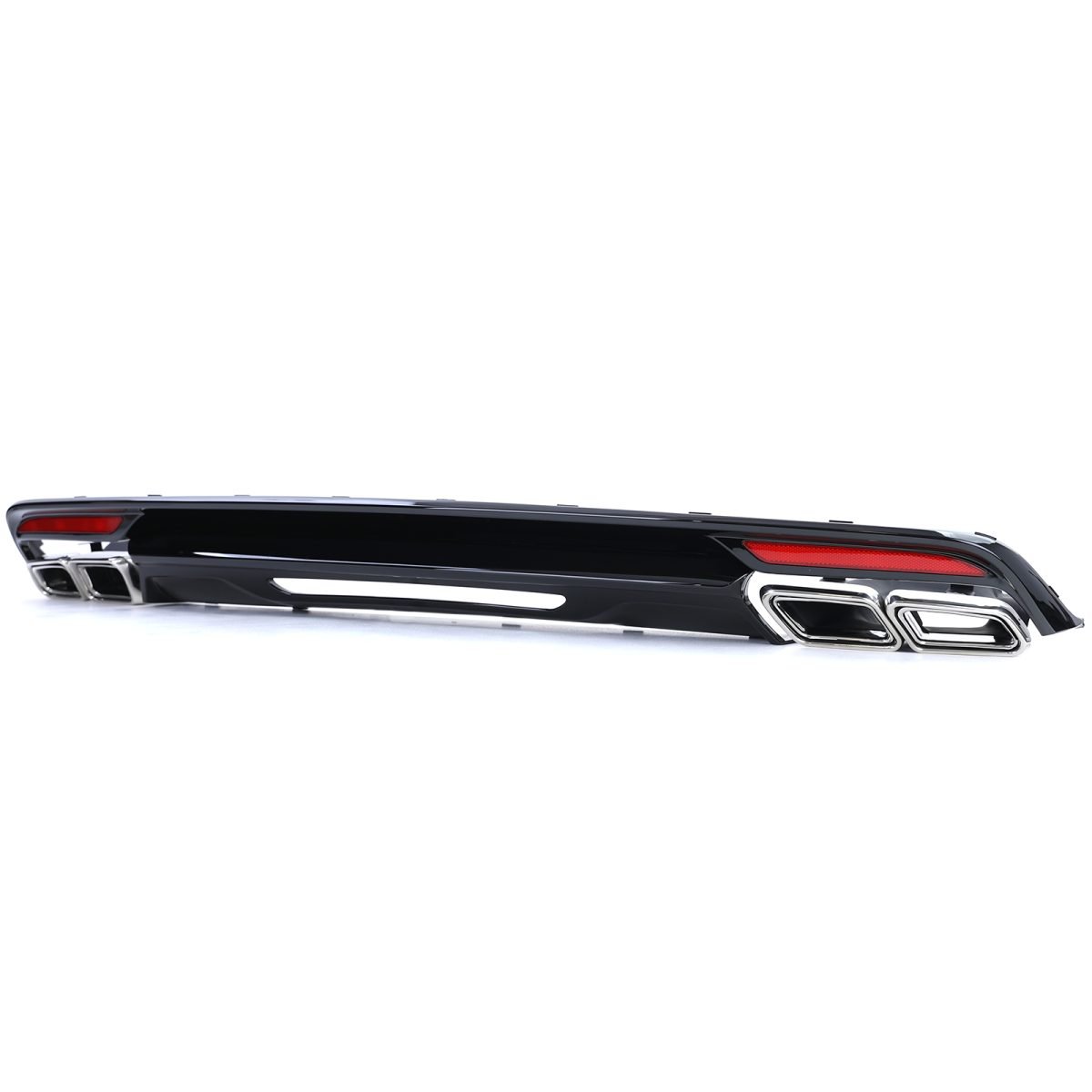 Diffusore Posteriore per Mercedes Classe S W222 2013-2017 Nero Lucido
