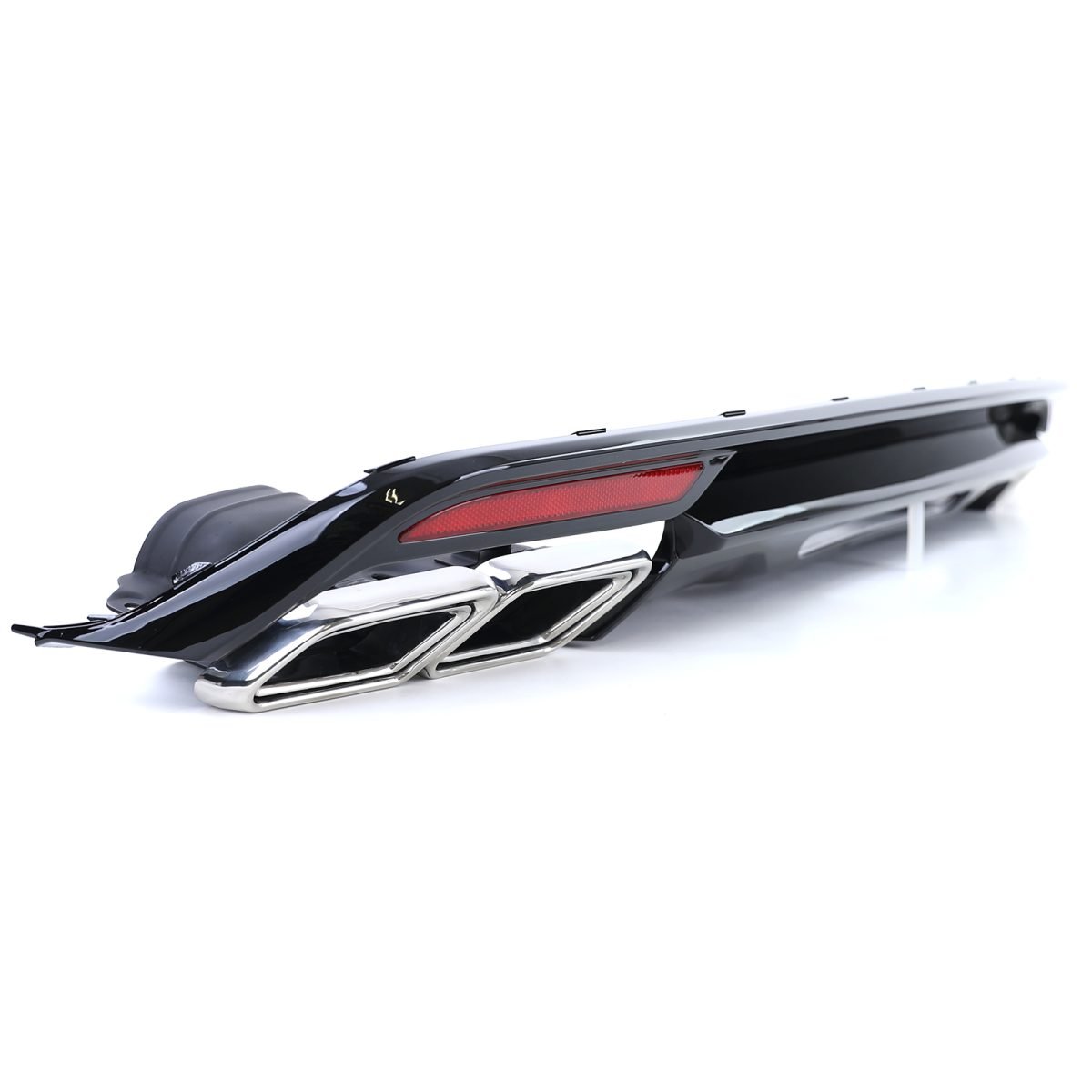 Diffusore Posteriore per Mercedes Classe S W222 2013-2017 Nero Lucido