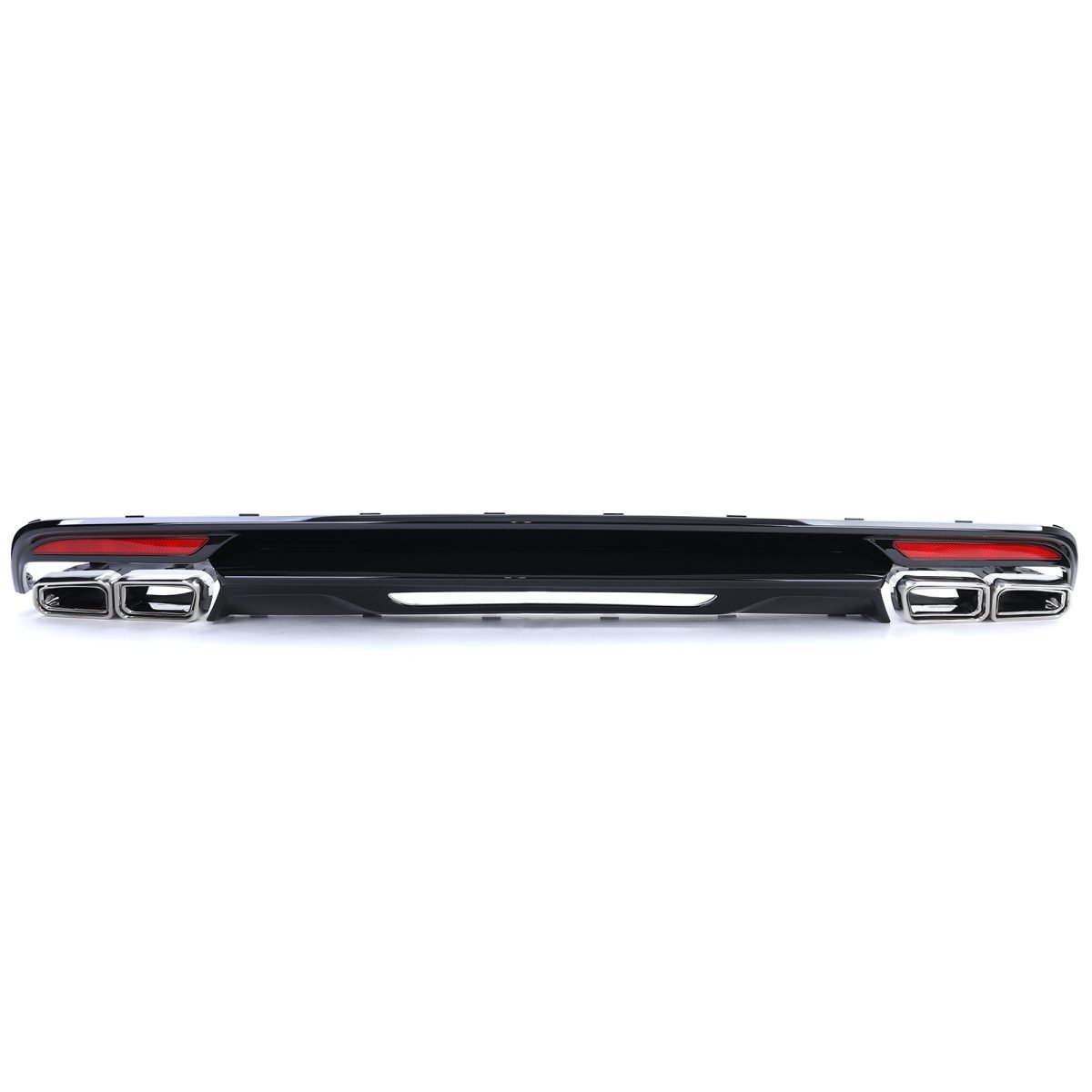 Diffusore Posteriore per Mercedes Classe S W222 2013-2017 Nero Lucido